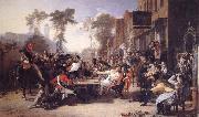 Sir David Wilkie Chelsea Pensioners Reading the Gazette of the Battle of Waterloo china oil painting artist